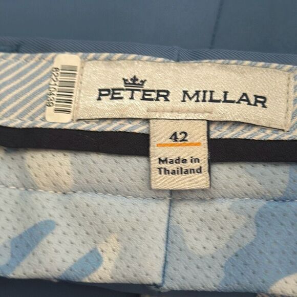 Peter Millar Mens Performance Golf Blue Shorts size 42 MS20EB82 - Picture 4 of 7